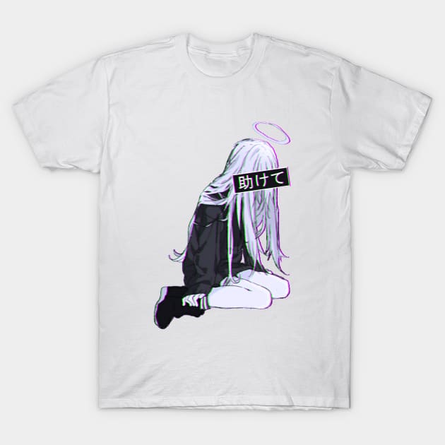 Aesthetic Japanese Girl 5 v2 T-Shirt by MisterNightmare